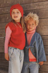 hvid Vest Harvey Red