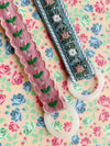 konges slojd pacifier strap vintage pink bloom