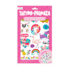 ooly Palooza Temporary Glitter Tattoo Funtastic Friends