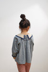 APOLINA HAZEL BLOUSE WORKER CHECK