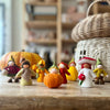ambrosius handmade wool pumpkin yellow