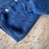 Organic Wool Fleece Jacket - Blue