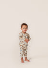 KONGES SLOJD ORGANIC COTTON SLEEPY ONESIE ELEPHANTASTIC