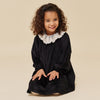KONGES SLOJD VENOLA DRESS BLACK VELVET