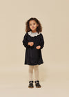 KONGES SLOJD VENOLA DRESS BLACK VELVET