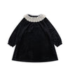 KONGES SLOJD VENOLA DRESS BLACK VELVET