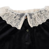 KONGES SLOJD VENOLA DRESS BLACK VELVET