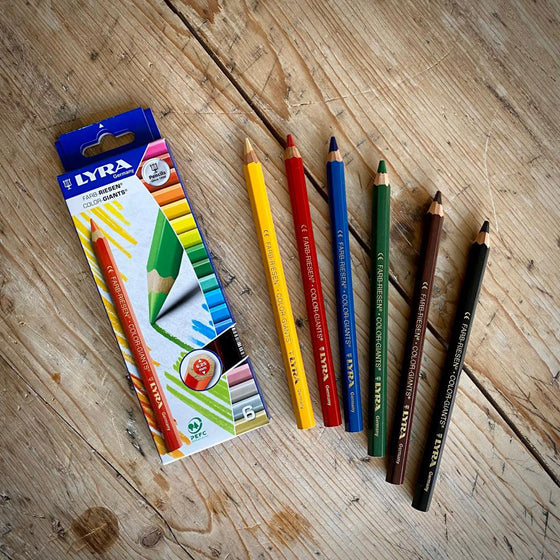 Lyra Colour Giants Pencils - Standard