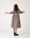 Matona Womens Puff Sleeve Dress vichy