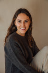 Matona Womens Undyed Sweater vulcano