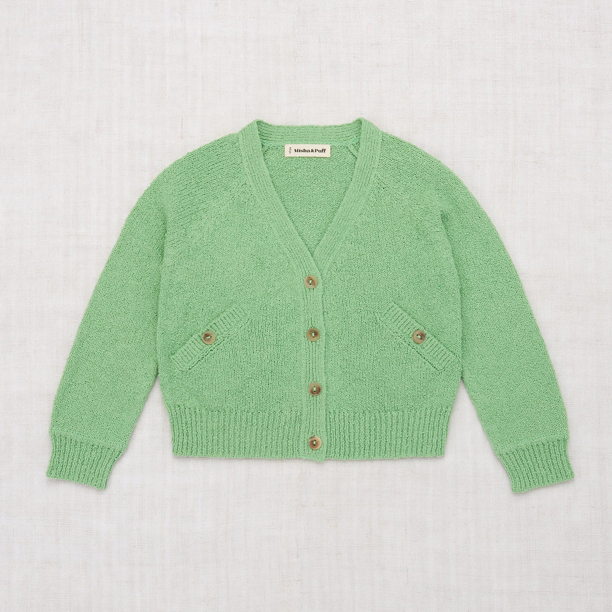 Bouclé Everyday Cardigan - Peapod – The Little Wooden Peg