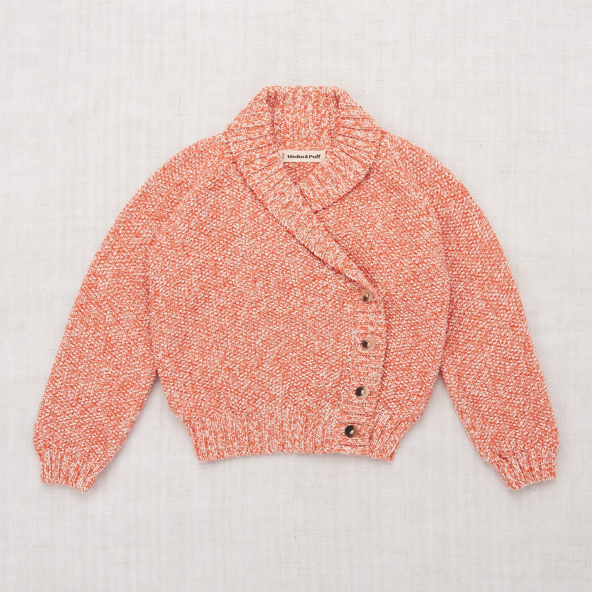 Cottonseed Saltwater Cardigan - Melon – The Little Wooden Peg