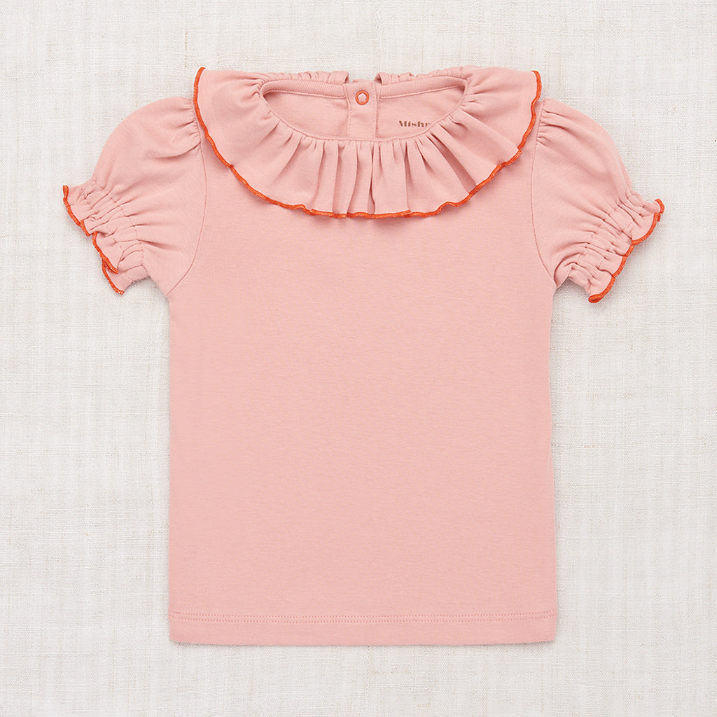 Balloon Sleeve Paloma Tee - Rose Blush