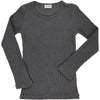 Poudre Organic Rib Top EGLANTINE Anthracite