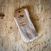Sheep by the Sea Lambswool Socks Oat