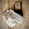 Sheep by the Sea Lambswool Socks Natural