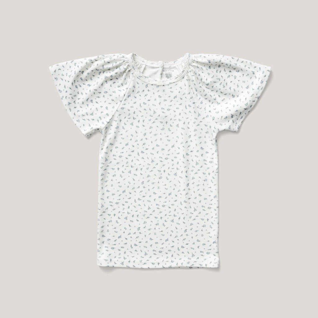 Flutter Tee - Rosebud Print – The Little Wooden Peg