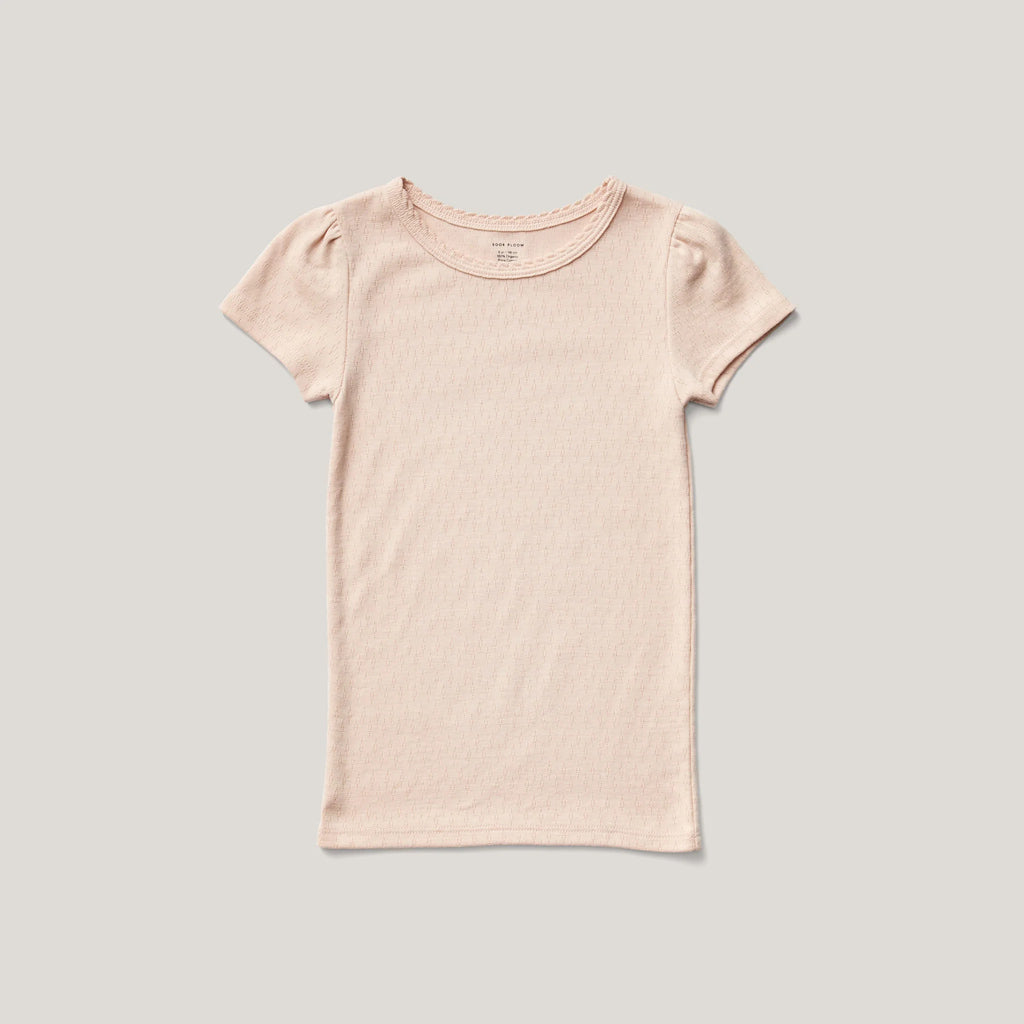 Short Sleeve Pouf Tee - Farro – The Little Wooden Peg