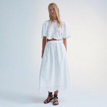  The New Society Abbott Womans Lace Skirt Off White