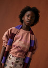 The New Society Cruz Scarf Blue Iris