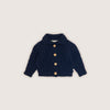 The New Society Tirso Baby Cardigan Space Blue