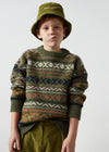 The New Society Tirso Intarsia Jumper