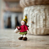 ambrosius handmade wool gnome girl