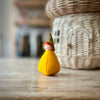 ambrosius handmade wool pumpkin yellow
