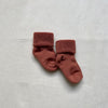 Terry Baby Sock - Copper Brown