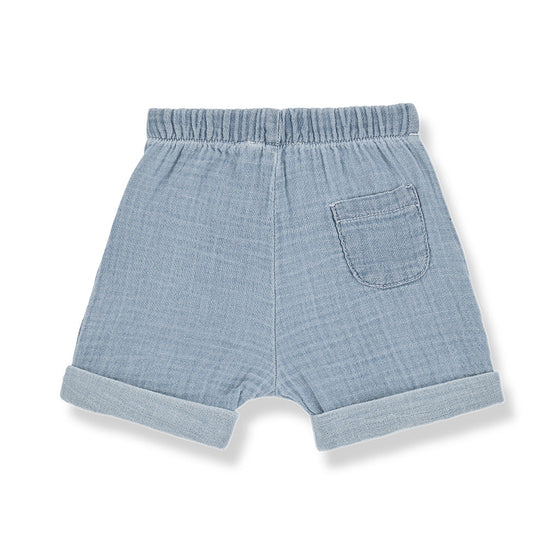 1 More in the Family ANGELO shorts washed denim muslin