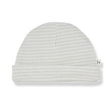  1 More in the Family GIO beanie pale aqua stripe