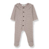 1 more in the family AROLA footed onesie rose