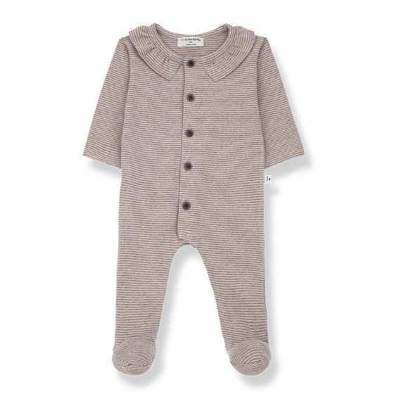 1 more in the family AROLA footed onesie rose