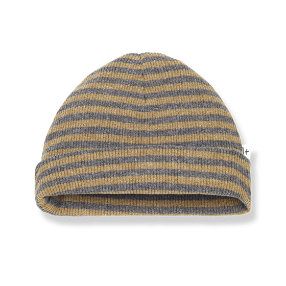 1 more in the family IVO beanie ochre stripe