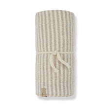  1 more in the family JEANINE blanket beige stripe