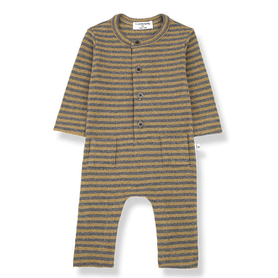 1 more in the family TIMOT onesie ochre stripe