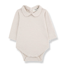  LOURDES collar body - beige stripe