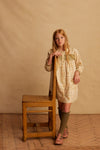 APOLINA ALINE SMOCK SHIRTDRESS CABIN QUILT CREAM