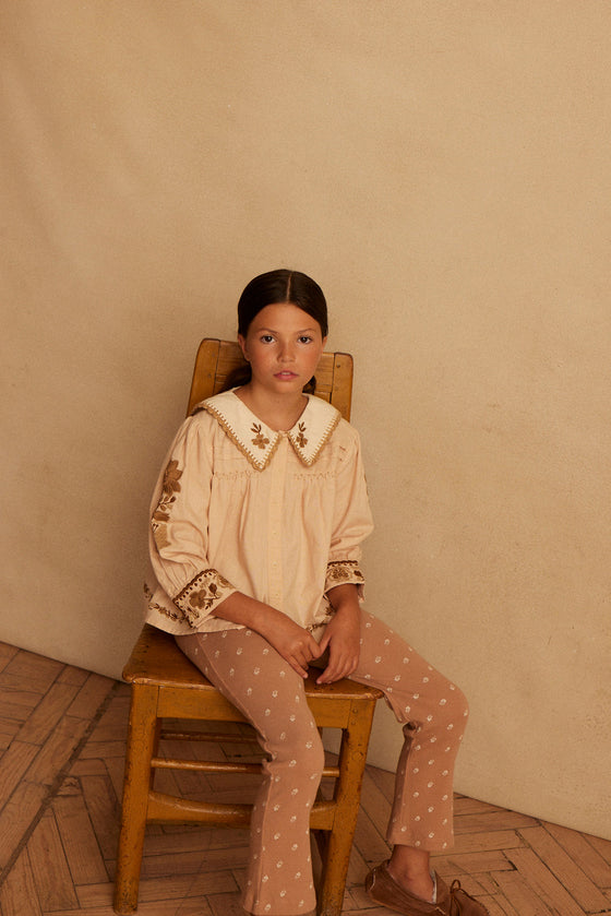 APOLINA BETTE BLOUSE PINK SAND