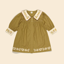  APOLINA BETTE DRESS DRIED MOSS