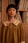 APOLINA BETTE DRESS DRIED MOSS