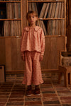 APOLINA CARLOTTA BLOUSE MEADOW CALICO RIBBON