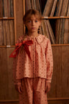 APOLINA CARLOTTA BLOUSE MEADOW CALICO RIBBON