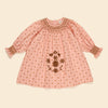 APOLINA CECE SMOCK DRESS MEADOW CALICO RIBBON
