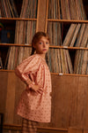 APOLINA CECE SMOCK DRESS MEADOW CALICO RIBBON