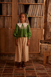 APOLINA CORNELIA BLOUSE RETRO GREEN