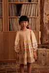APOLINA PENNY SMOCK DRESS CASHEW