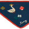 Winter Pond Bandana - Ink Blue