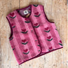 Women's Wool Teddy Vest - Tulip
