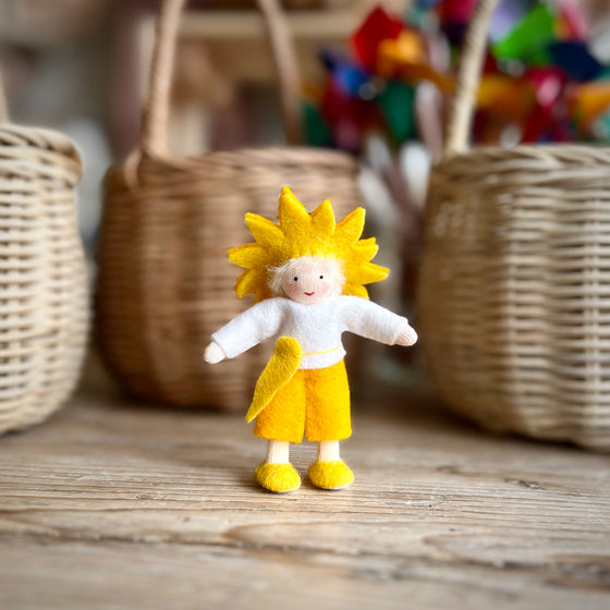Sunshine Handmade Wool Eco Doll
